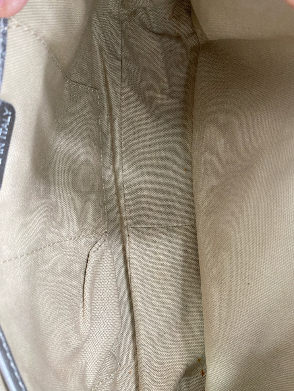 Burberry Silver Satchel