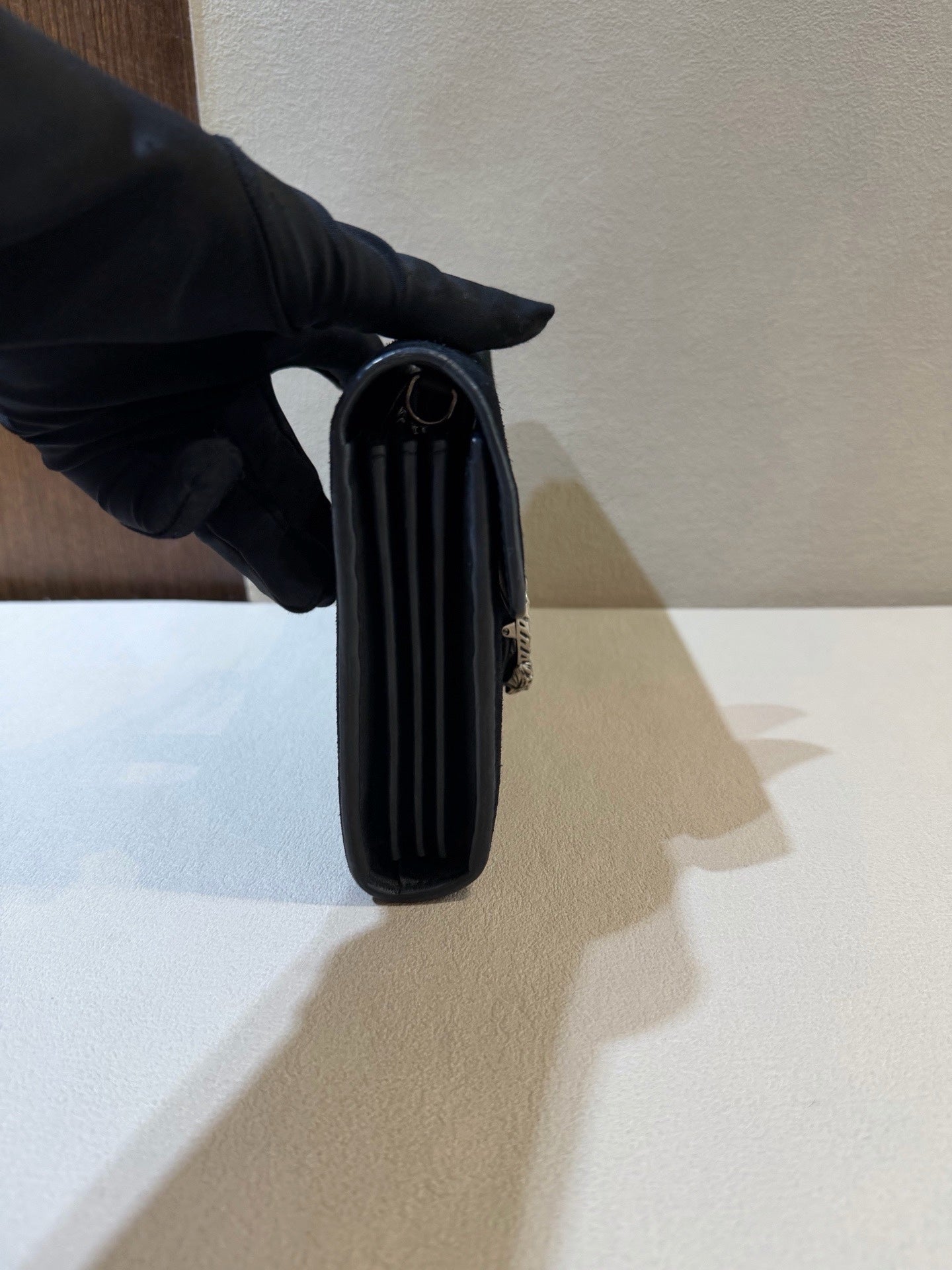 Gucci Alcantara Black