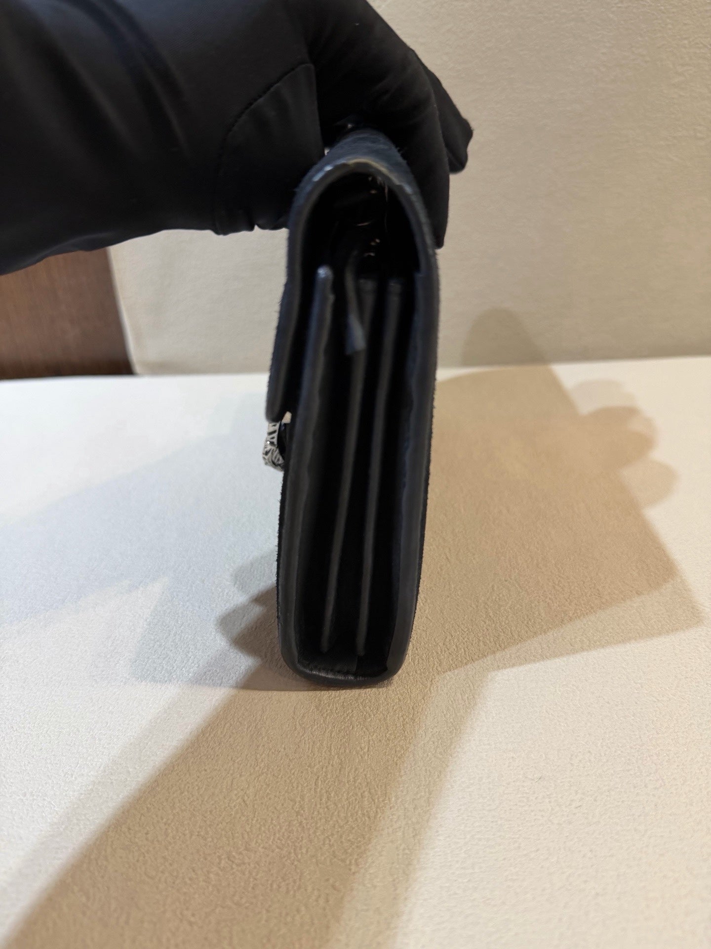 Gucci Alcantara Black
