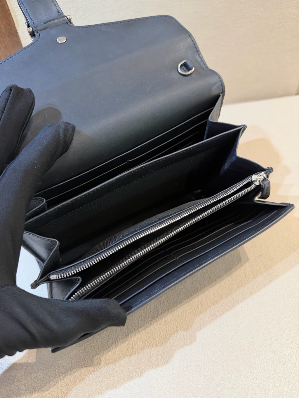 Gucci Alcantara Black