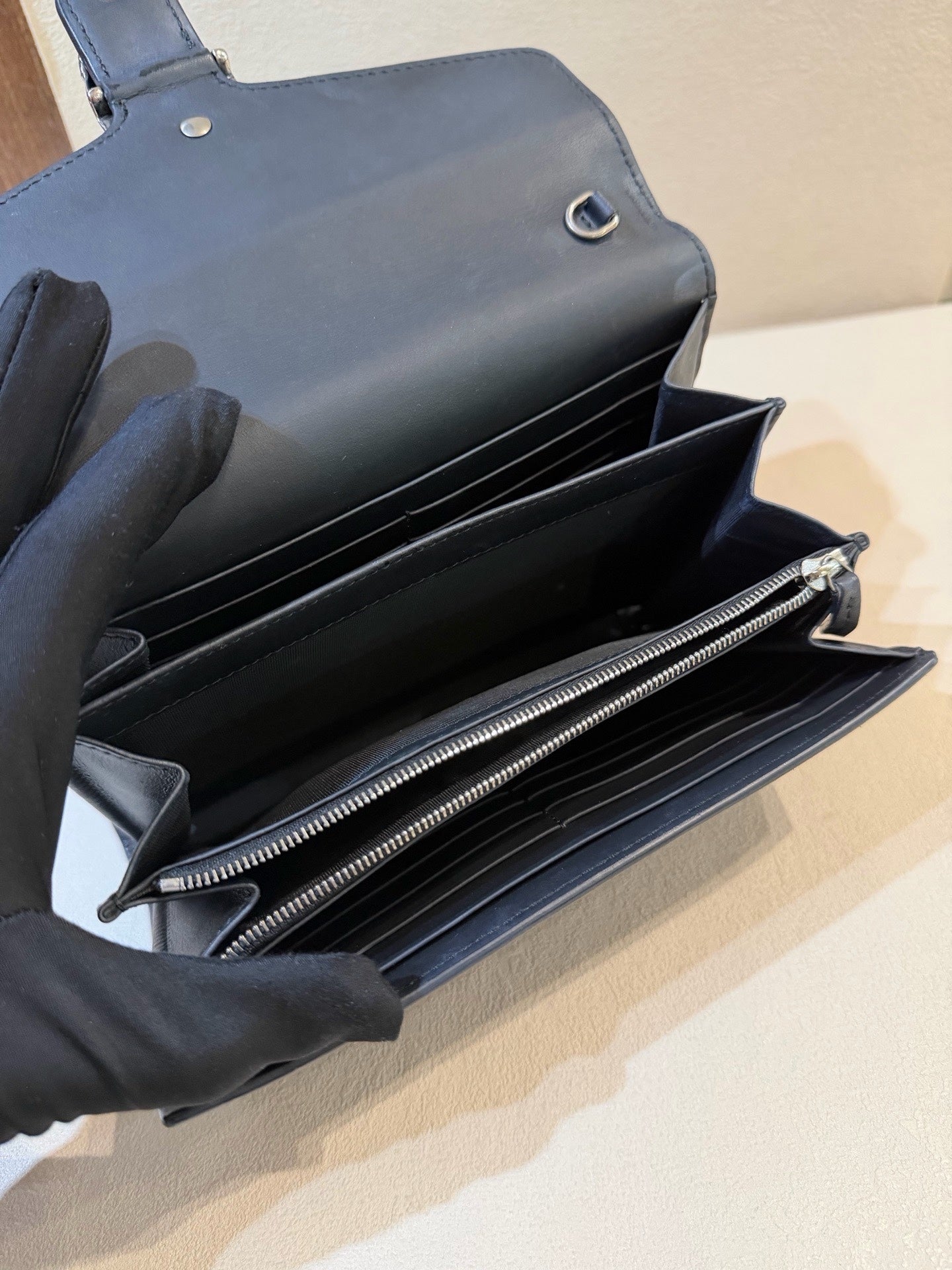 Gucci Alcantara Black