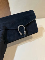 Gucci Alcantara Black