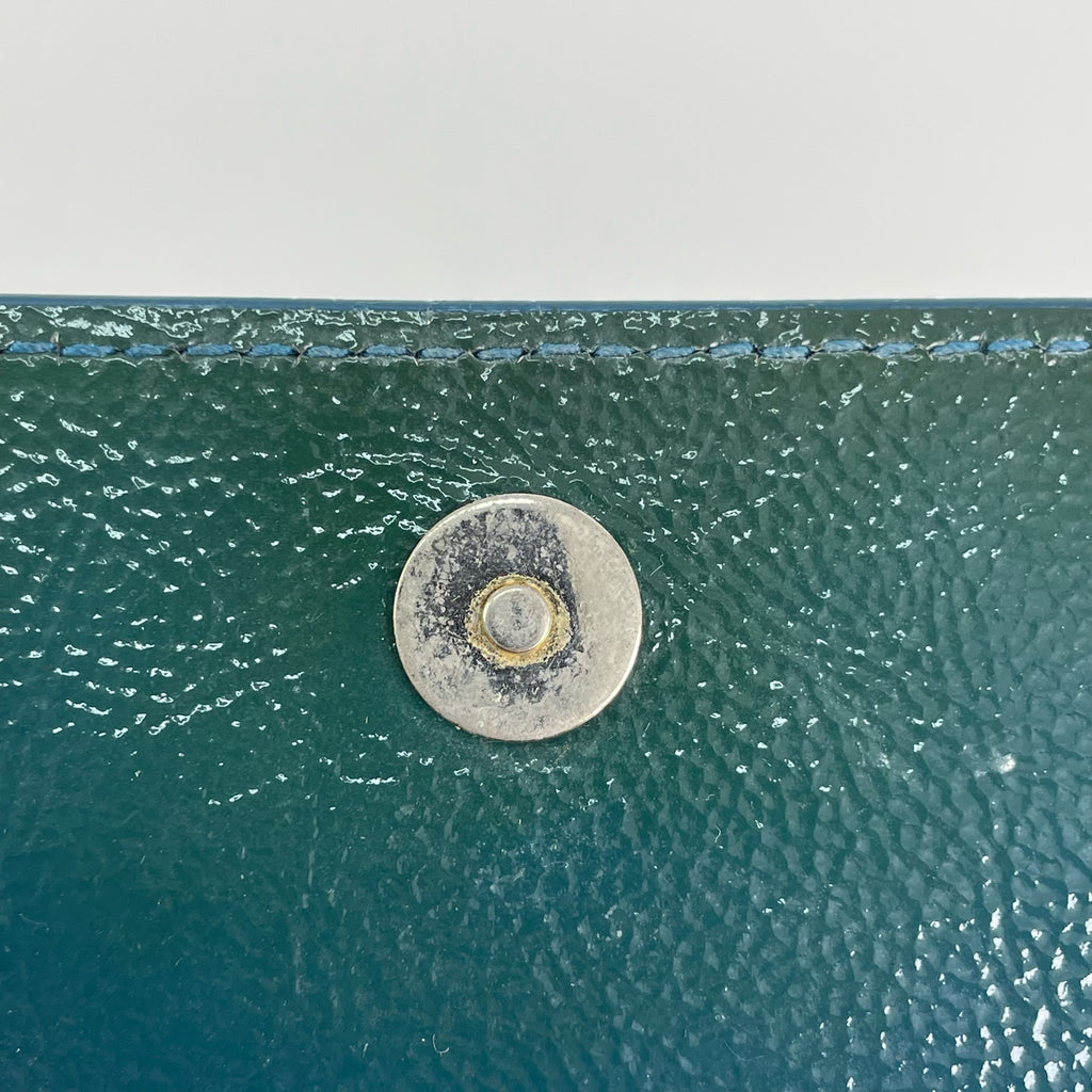 Saint laurent Green Clutch