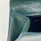 Saint laurent Green Clutch
