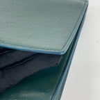 Saint laurent Green Clutch