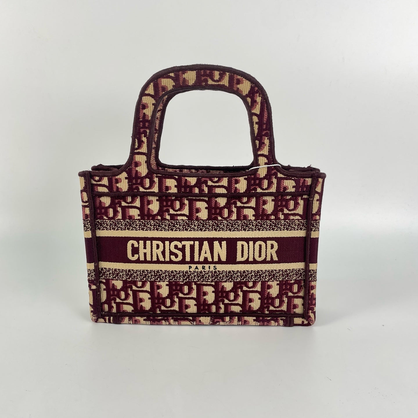 Dior Canvas Red Tote