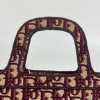 Dior Canvas Red Tote