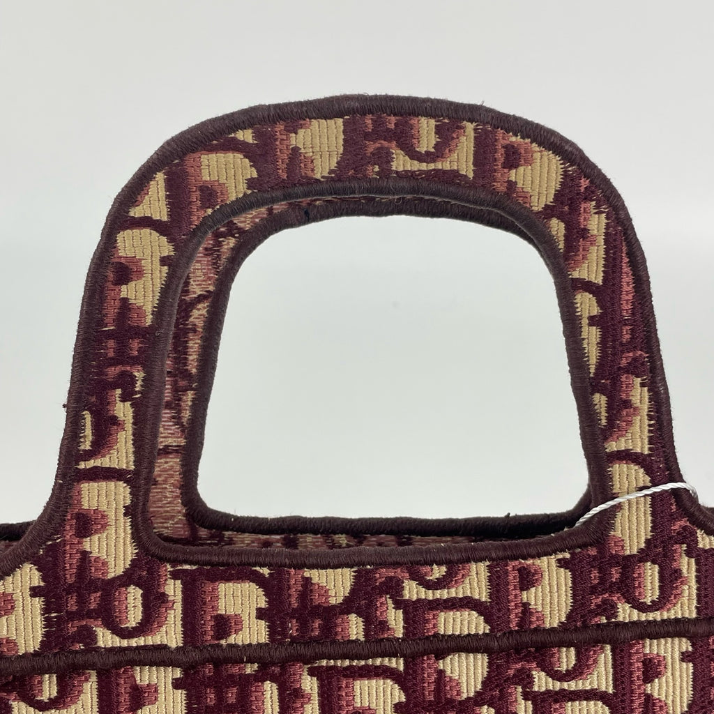 Dior Canvas Red Tote