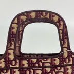 Dior Canvas Red Tote