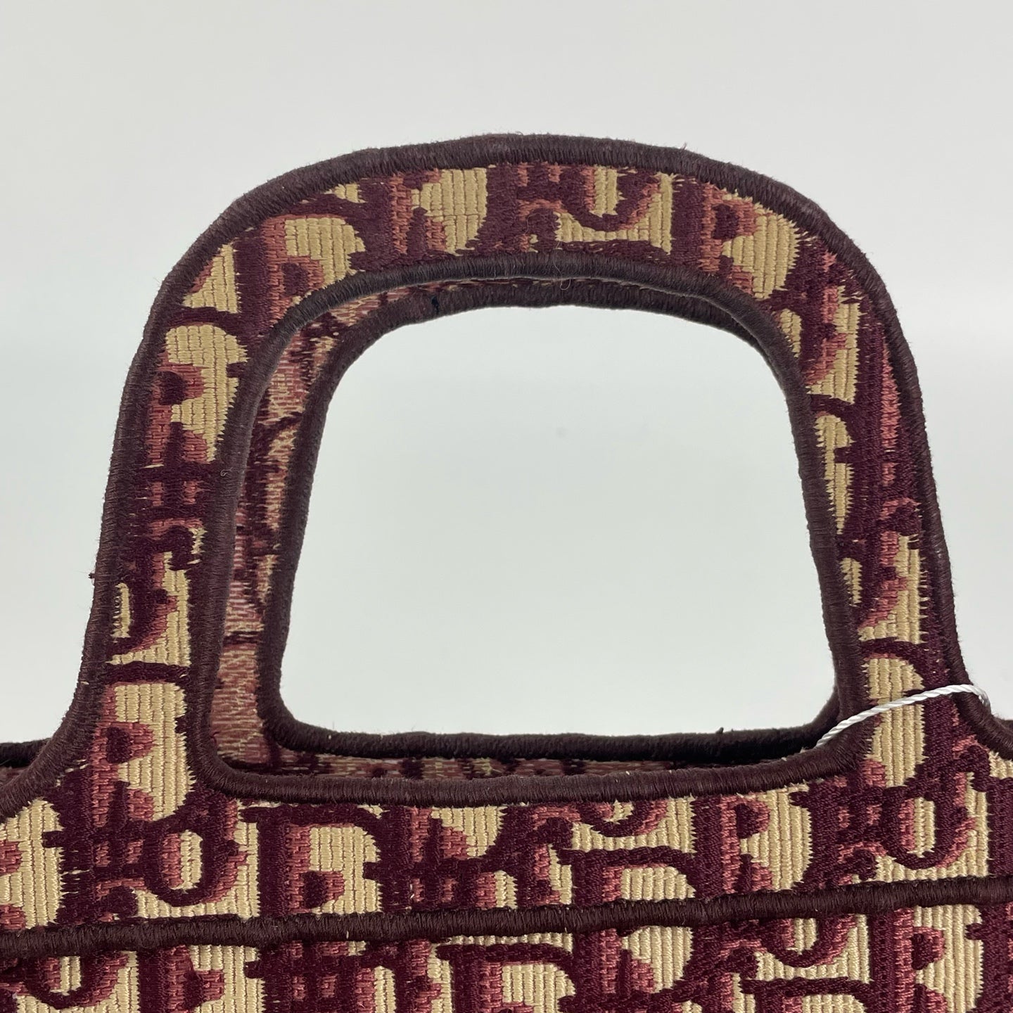 Dior Canvas Red Tote
