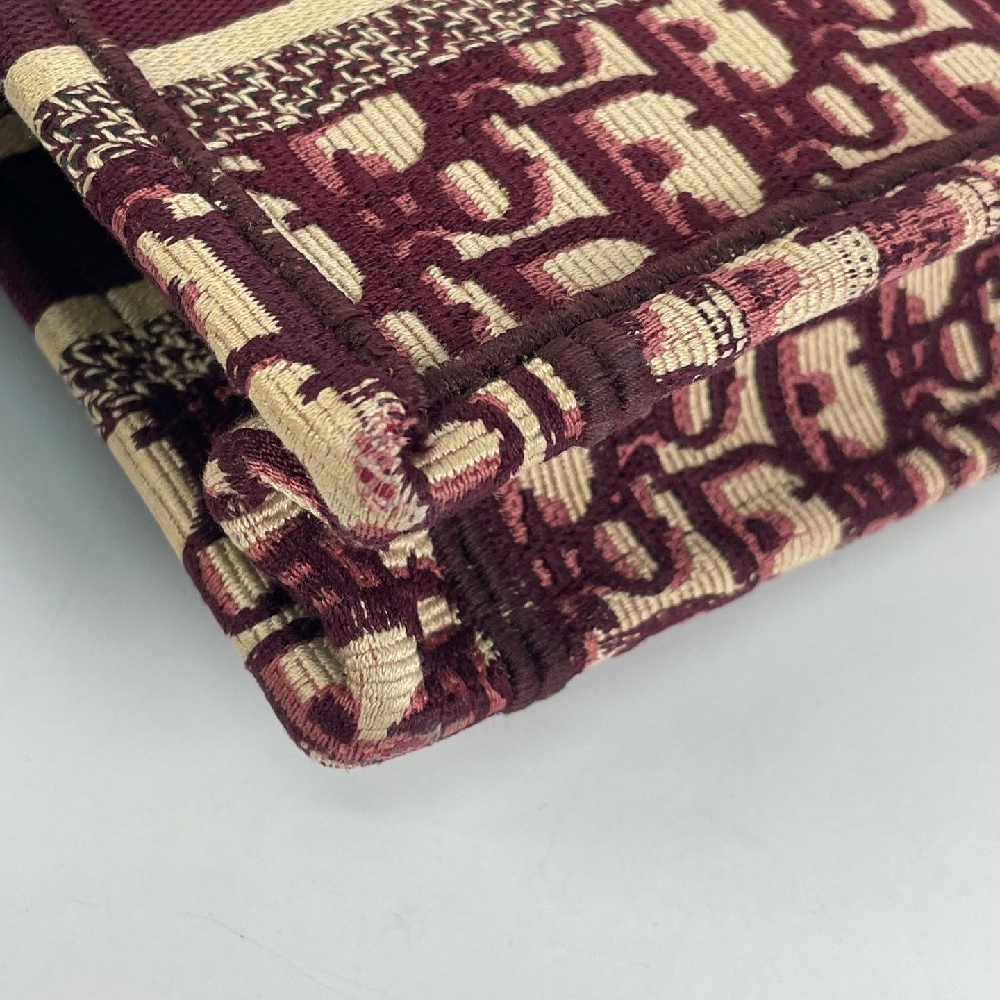 Dior Canvas Red Tote