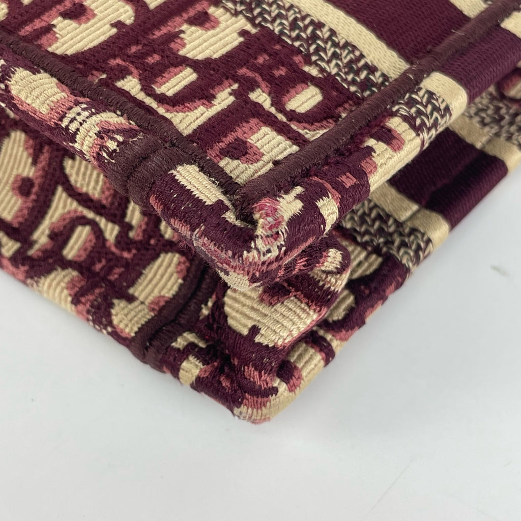 Dior Canvas Red Tote