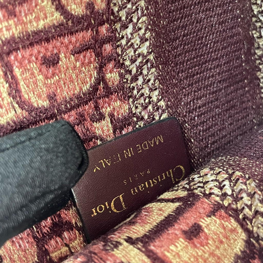 Dior Canvas Red Tote