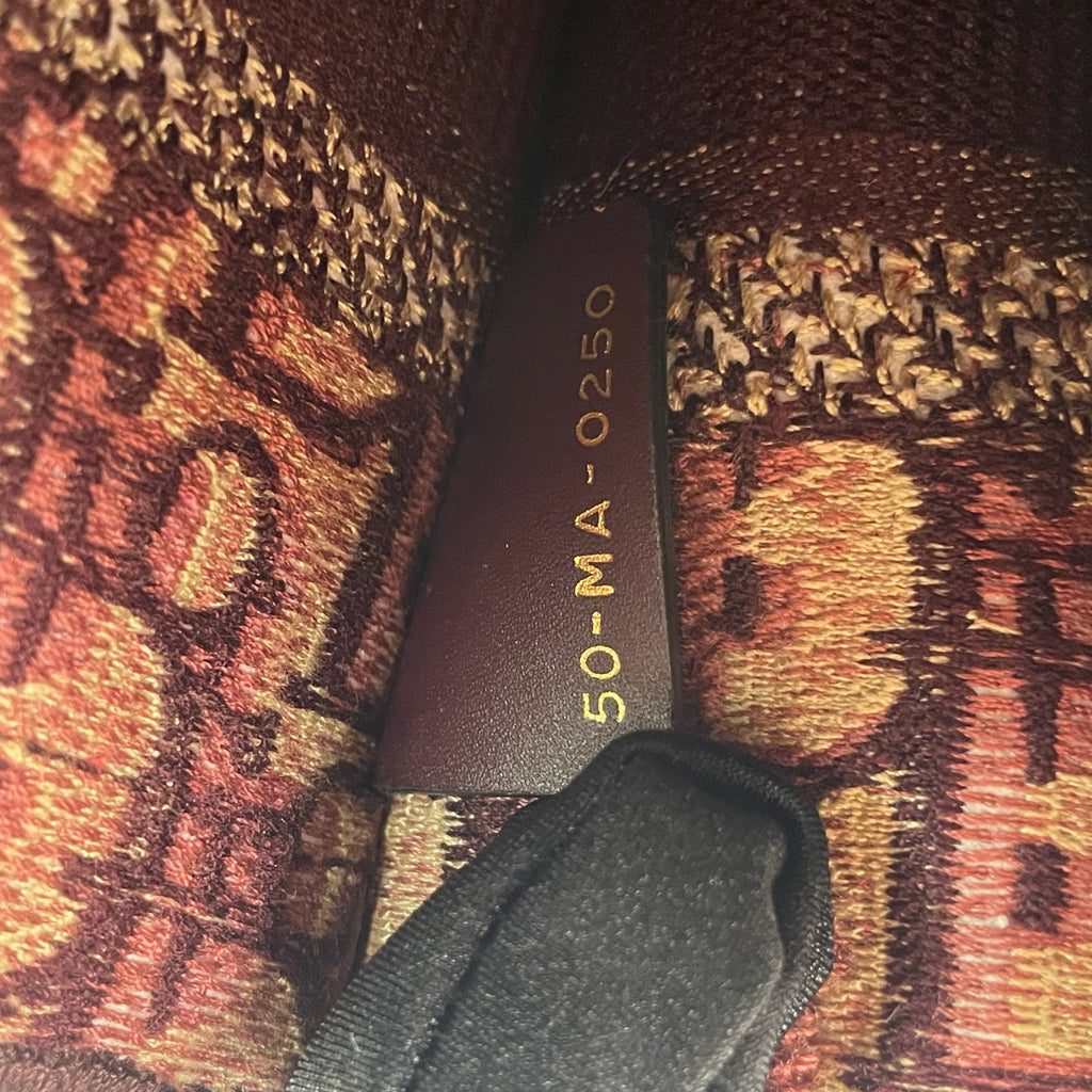 Dior Canvas Red Tote
