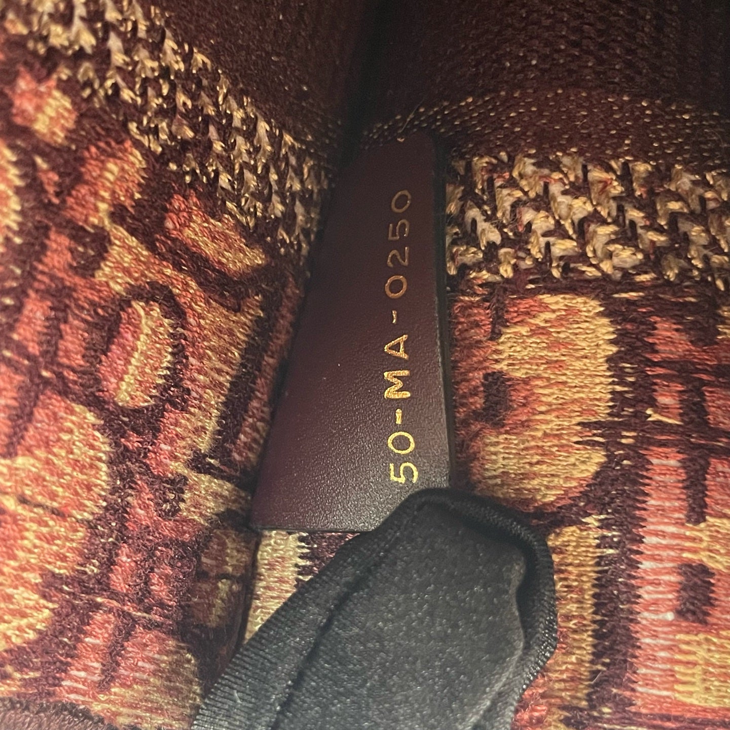 Dior Canvas Red Tote