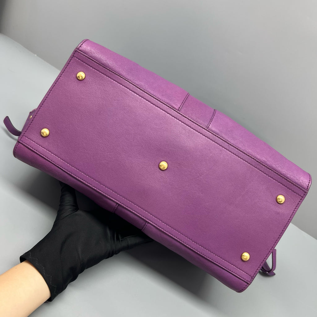 Saint laurent Purple Satchel