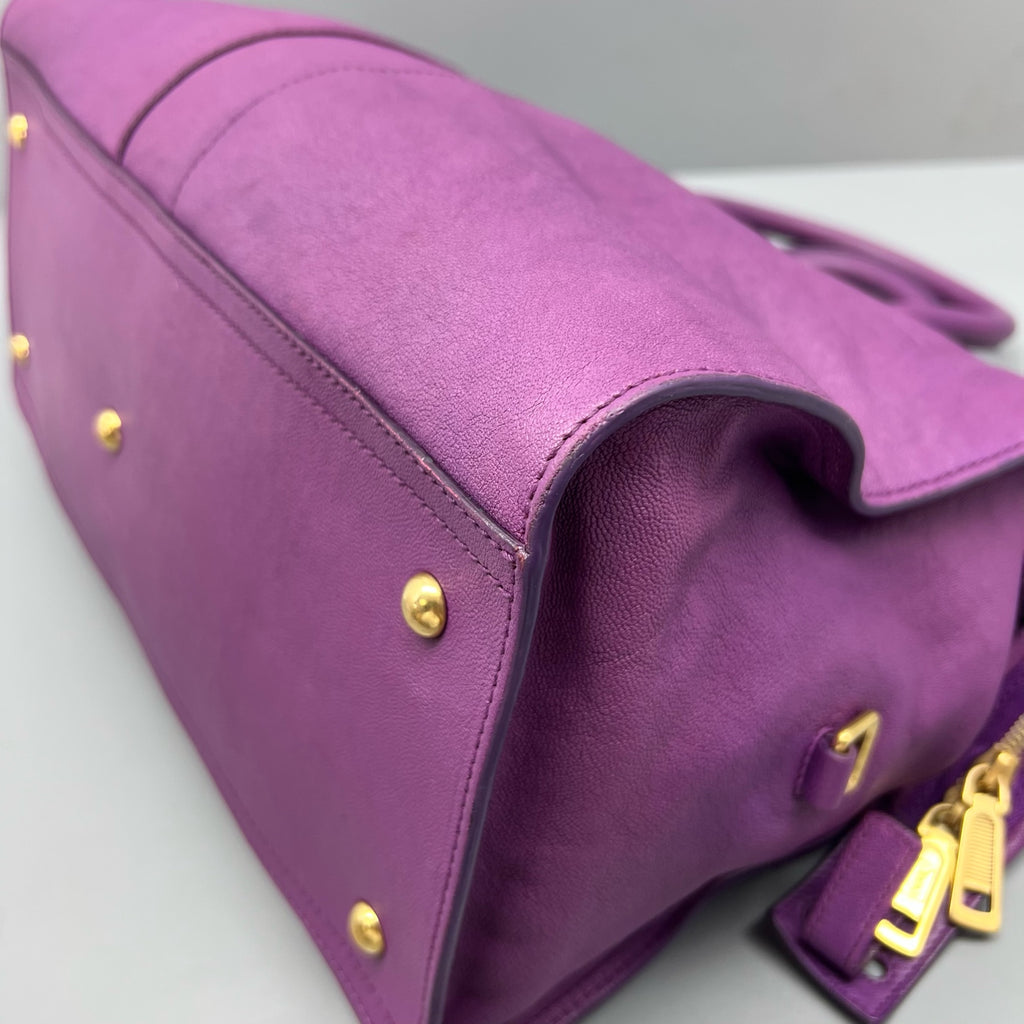 Saint laurent Purple Satchel