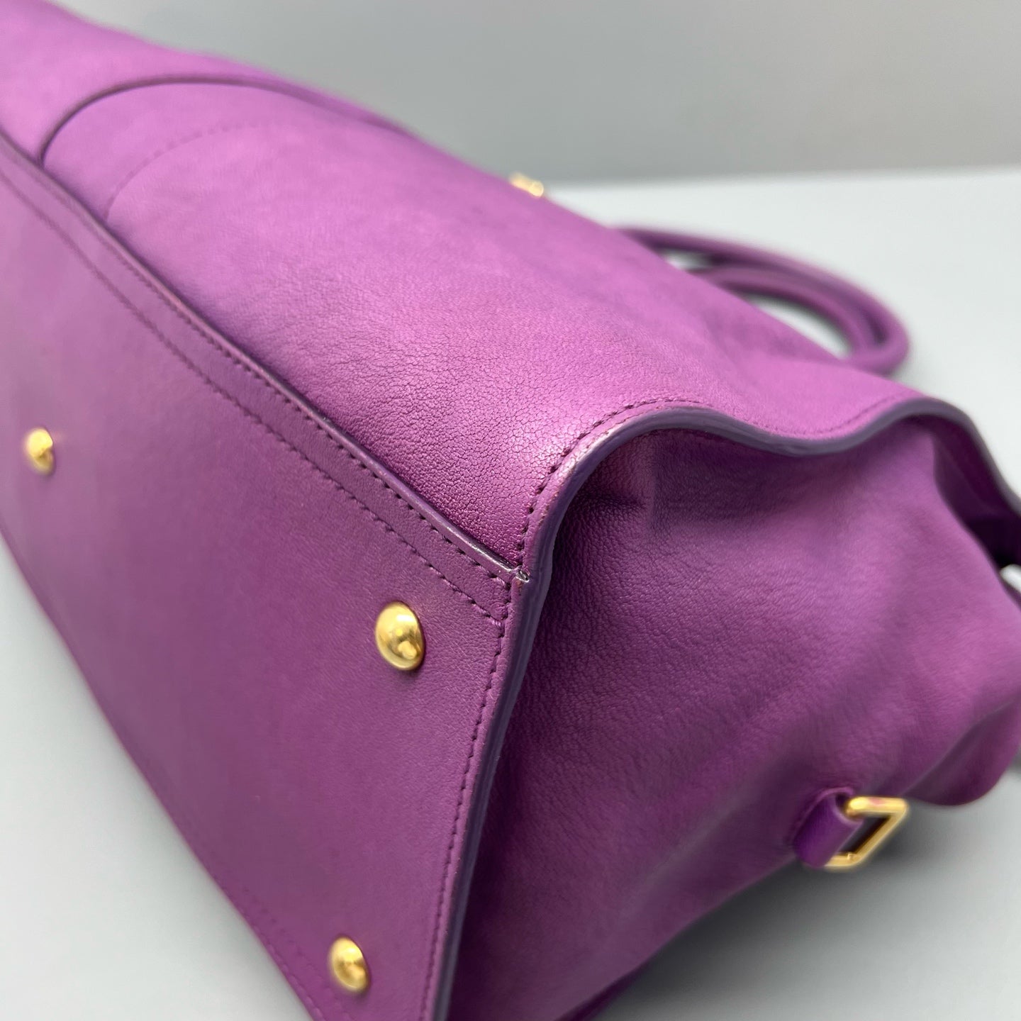Saint laurent Purple Satchel