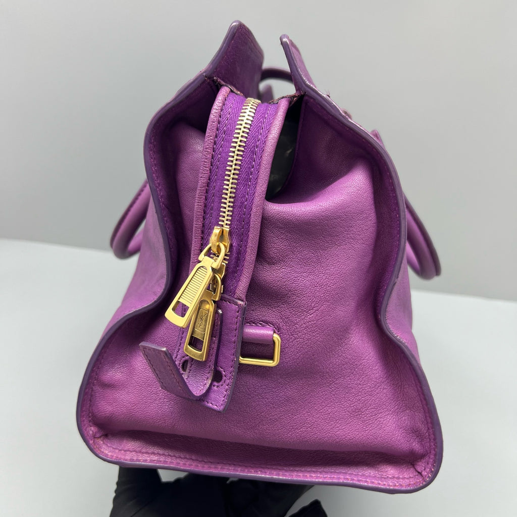 Saint laurent Purple Satchel
