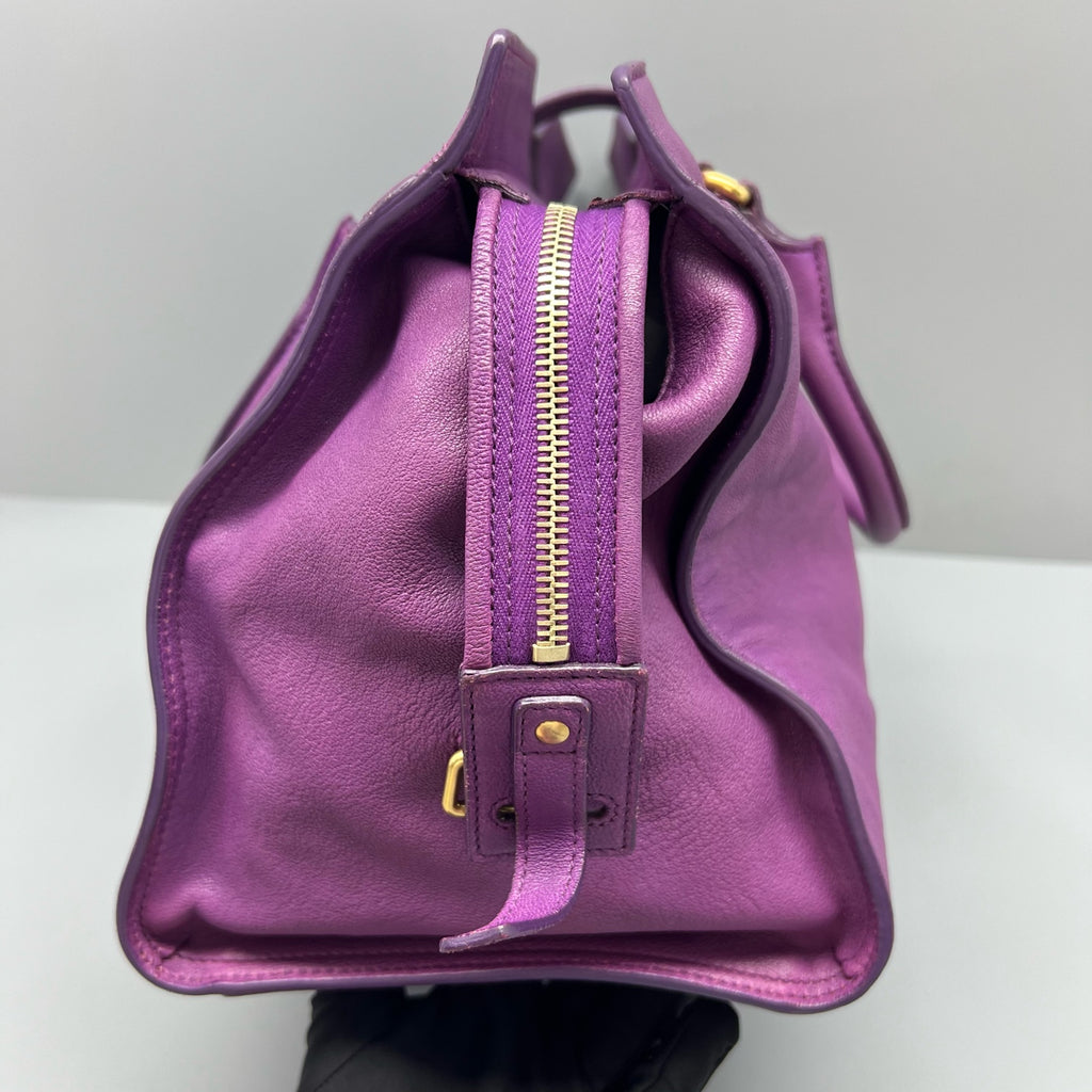Saint laurent Purple Satchel