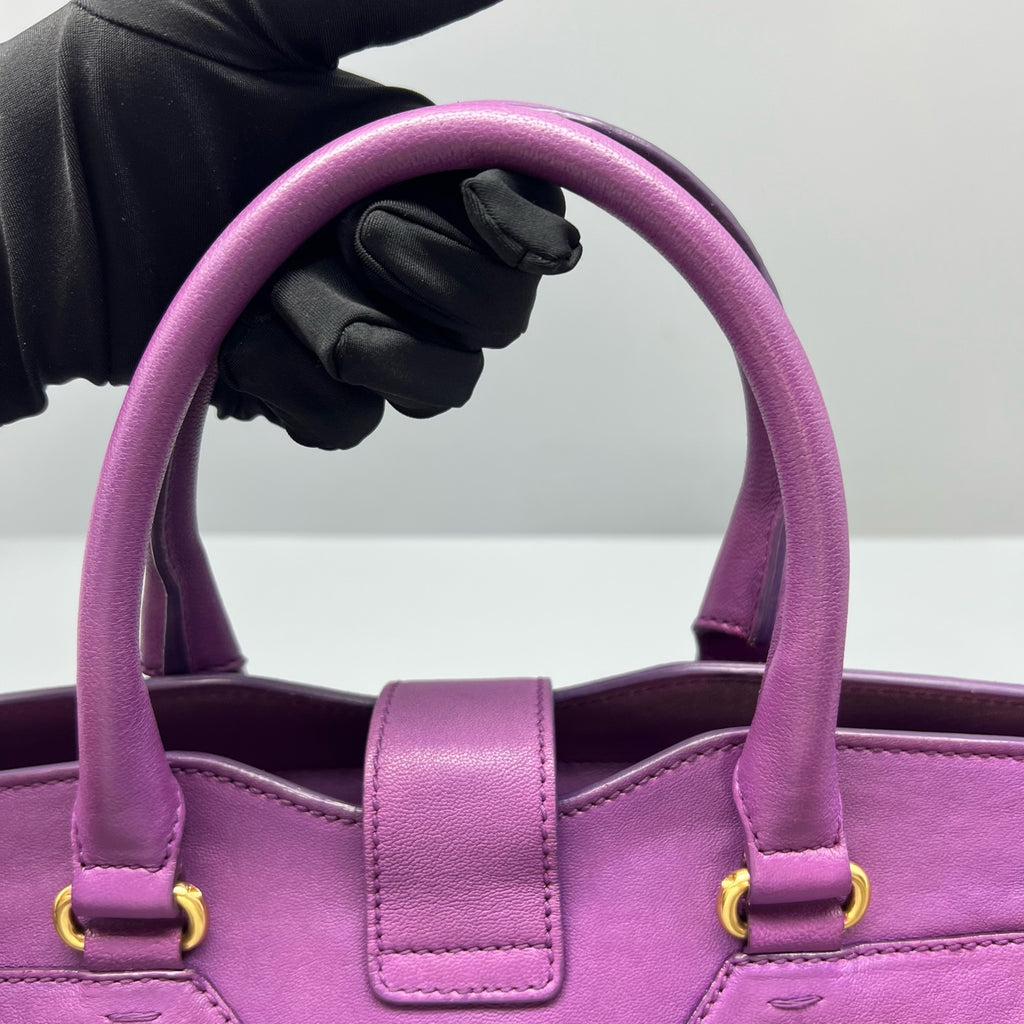 Saint laurent Purple Satchel