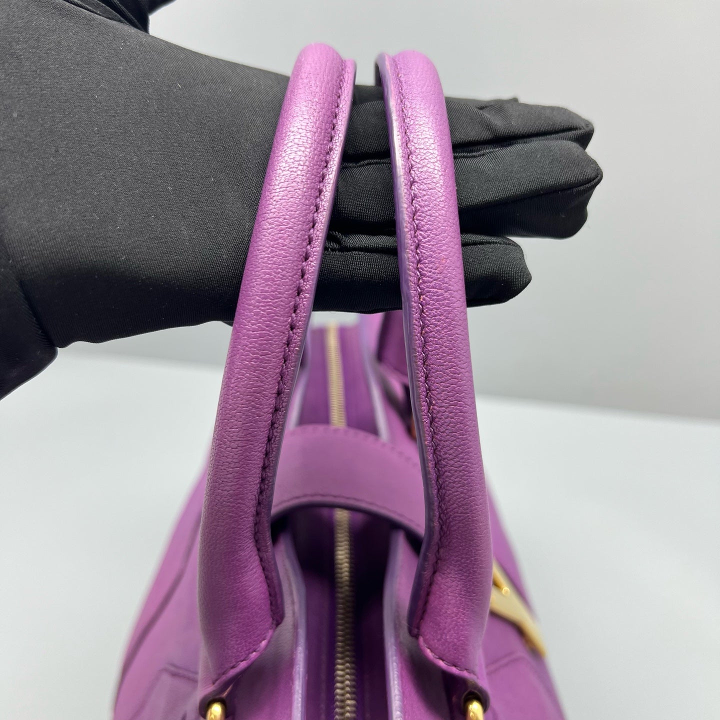 Saint laurent Purple Satchel