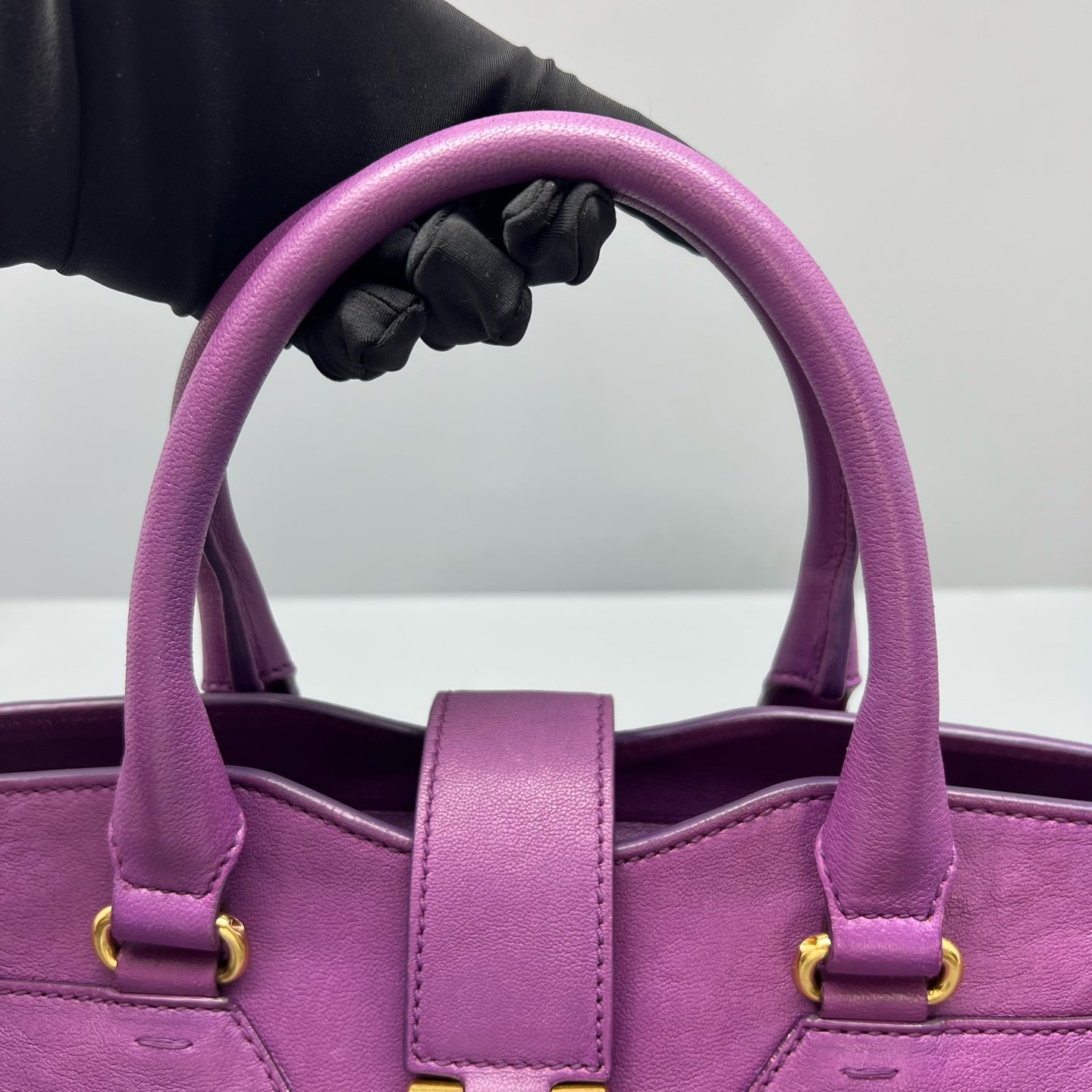 Saint laurent Purple Satchel