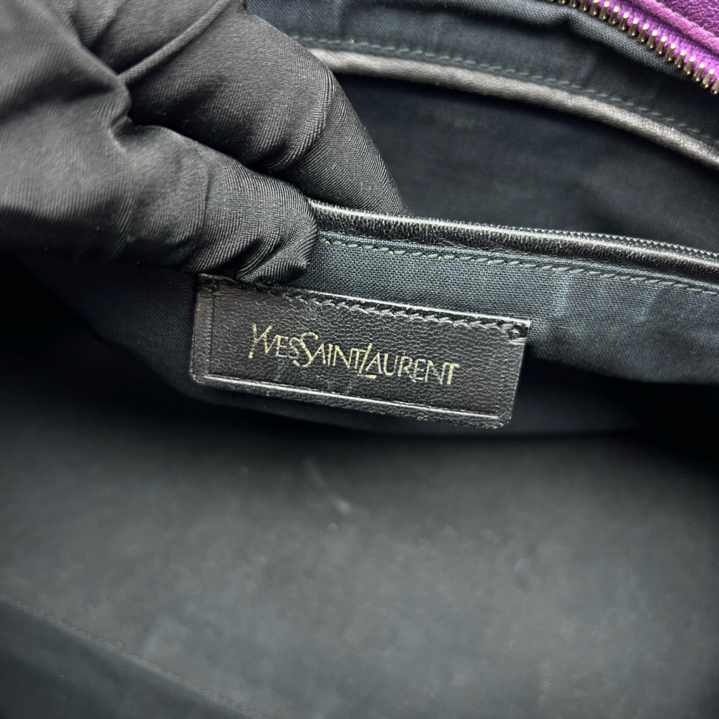 Saint laurent Purple Satchel