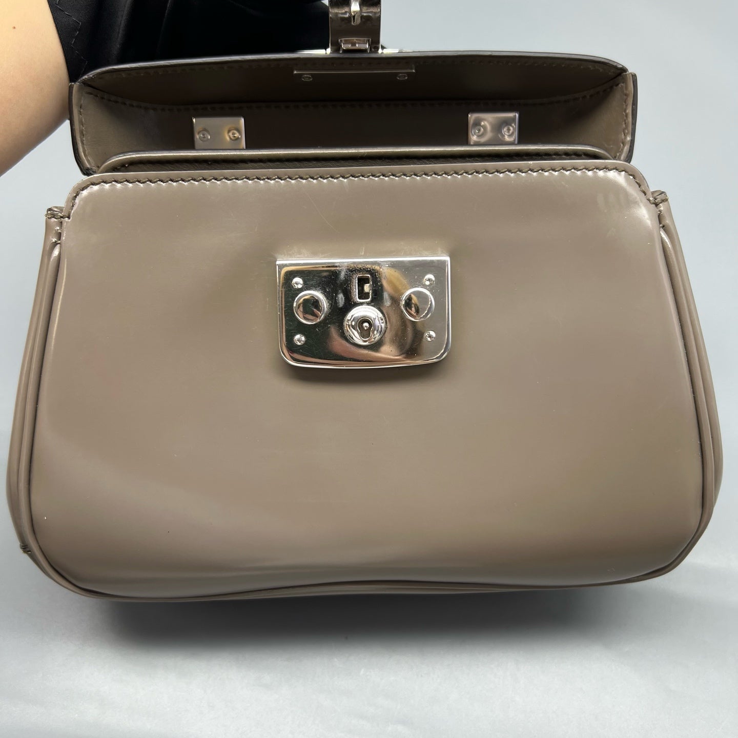 Gucci Gray Satchel