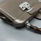 Gucci Gray Satchel