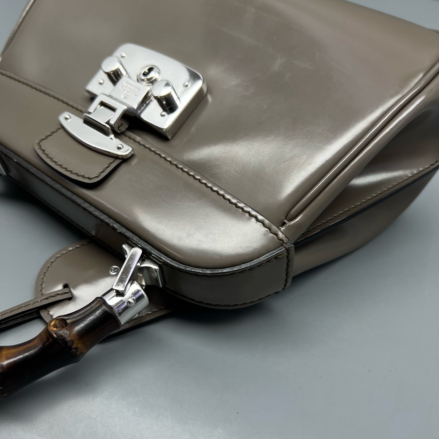 Gucci Gray Satchel