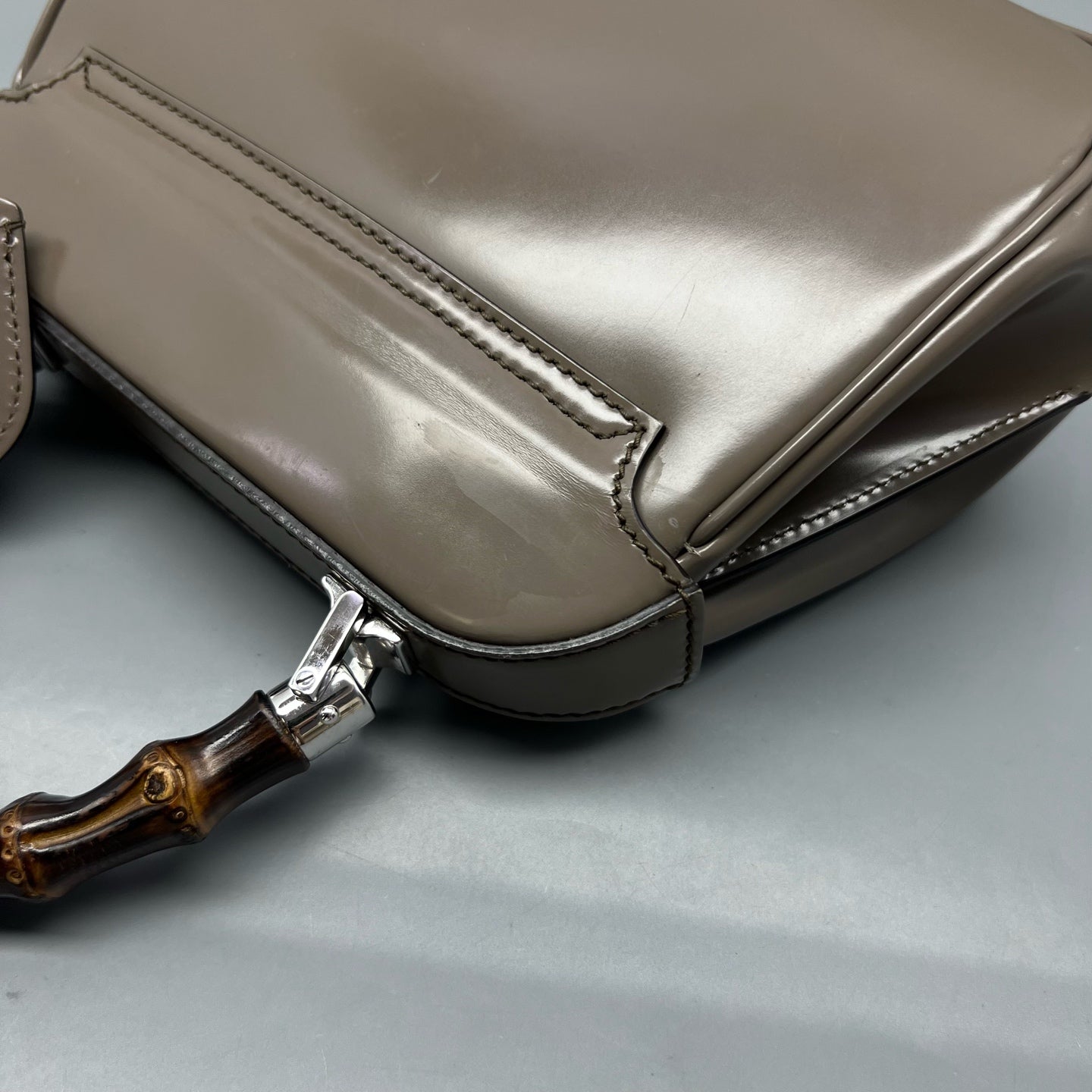 Gucci Gray Satchel