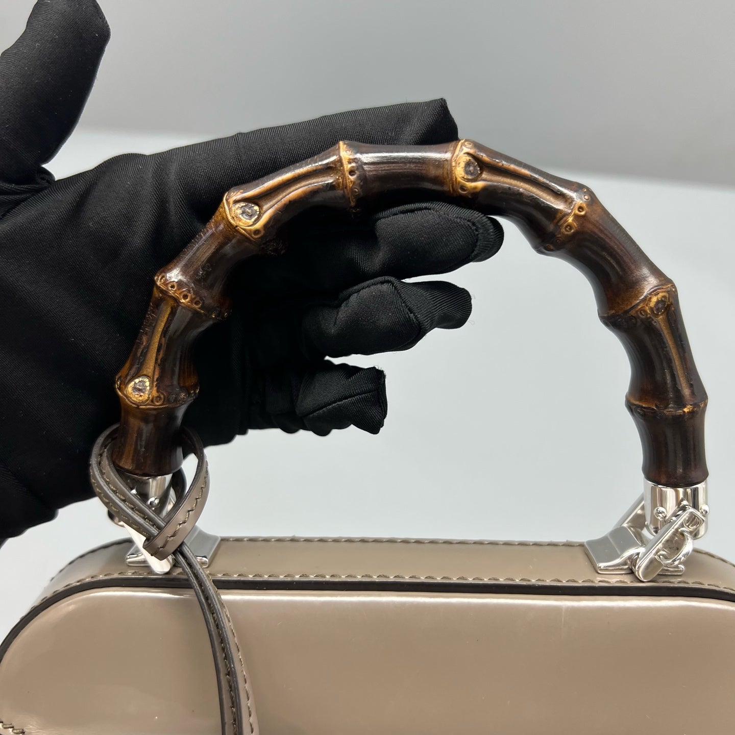 Gucci Gray Satchel