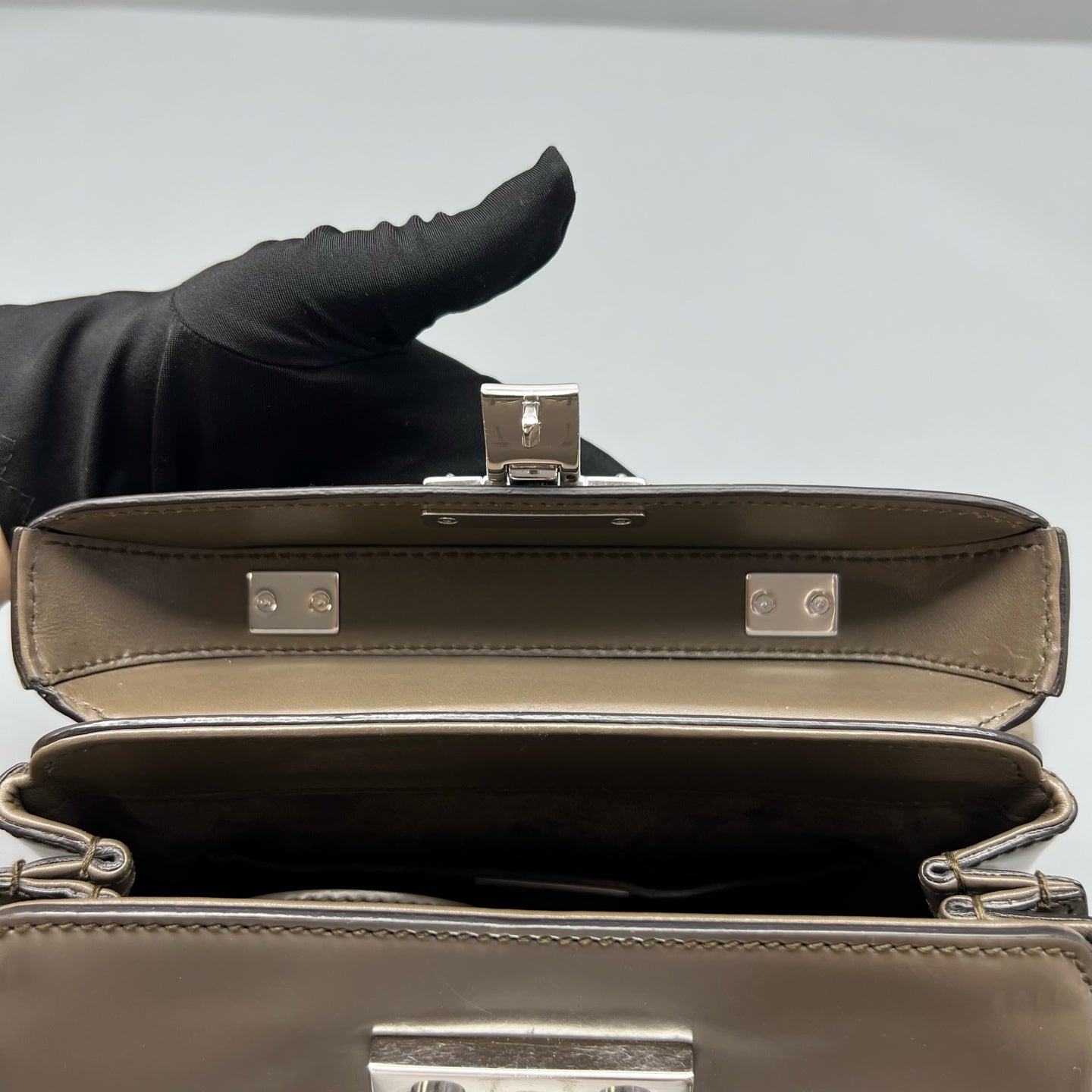 Gucci Gray Satchel