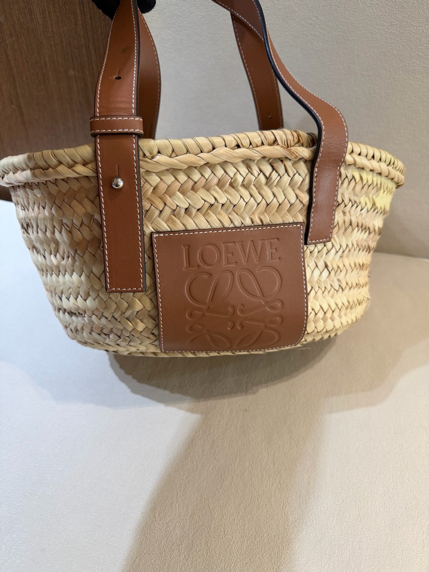Loewe Leather Brown Tote
