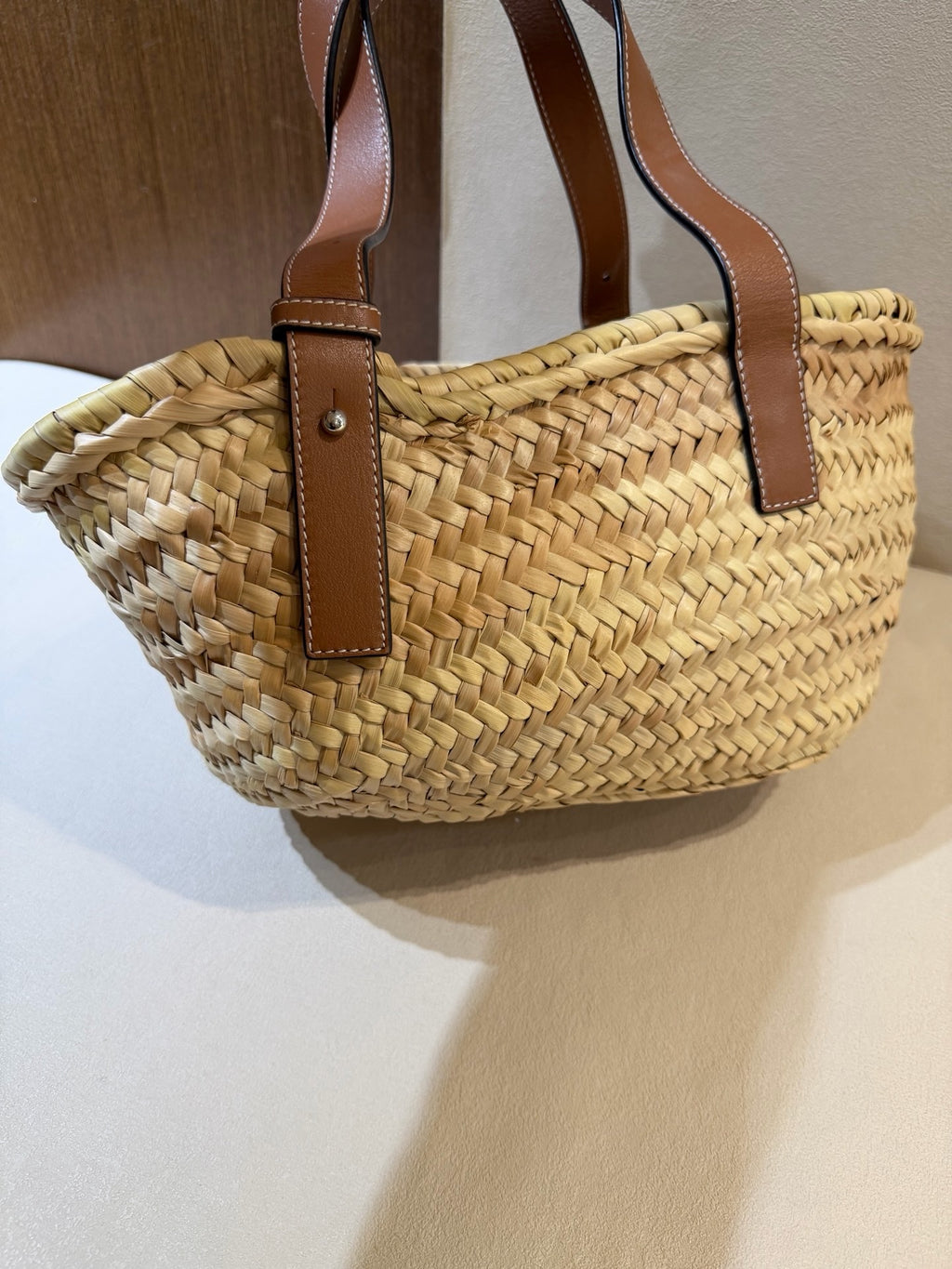 Loewe Leather Brown Tote