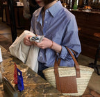 Loewe Leather Brown Tote