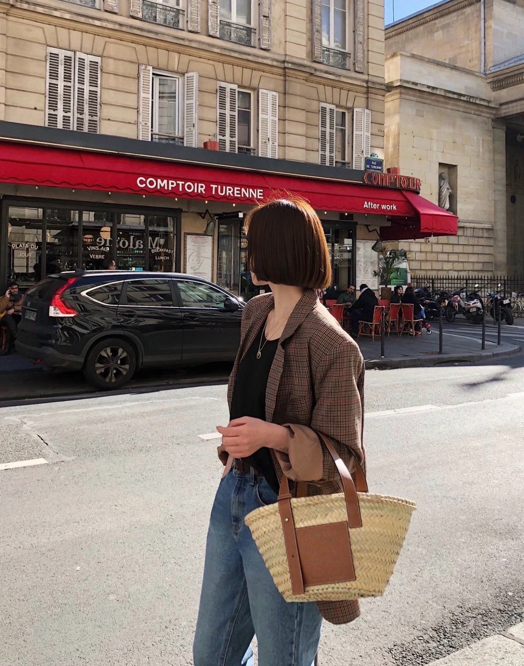 Loewe Leather Brown Tote