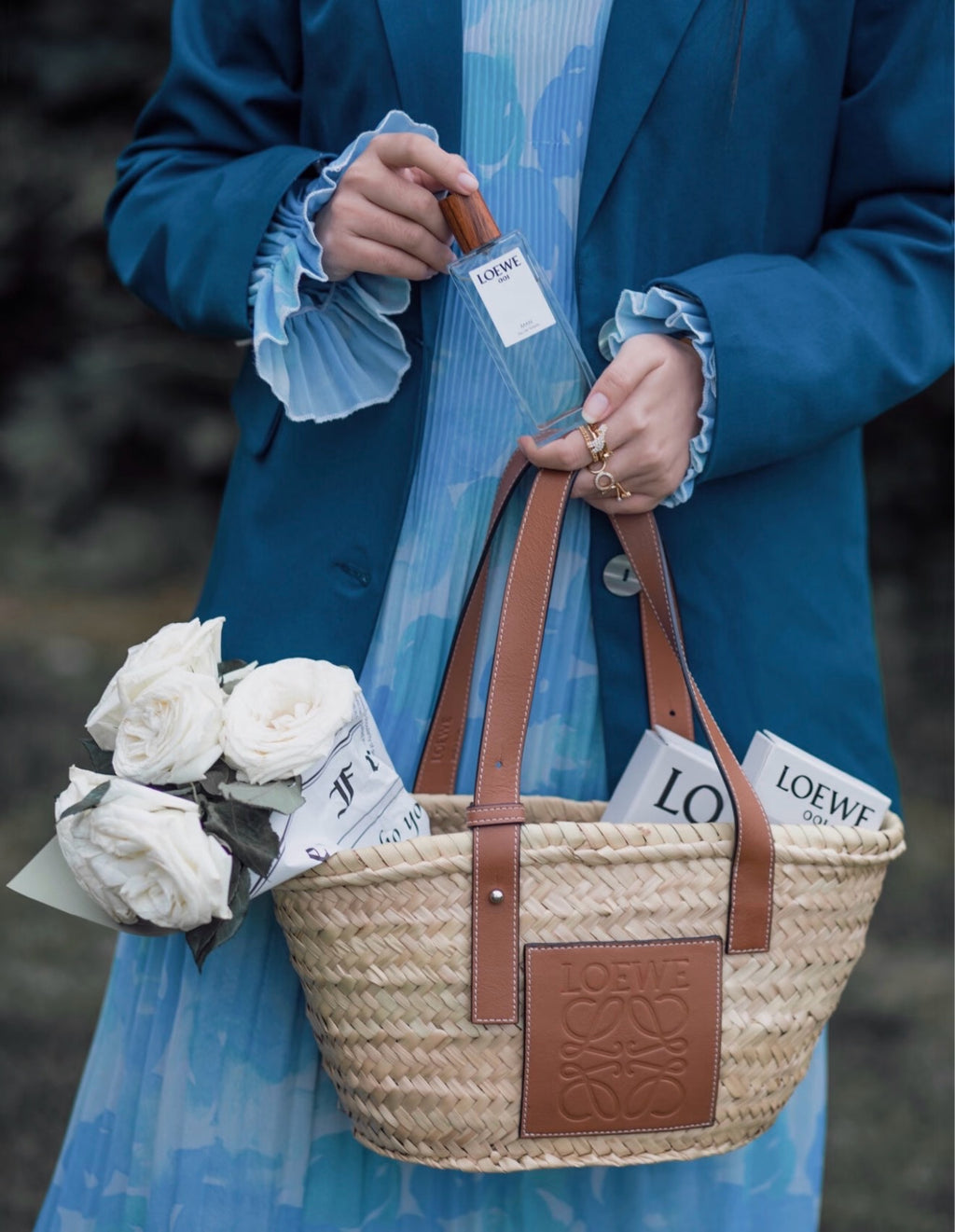 Loewe Leather Brown Tote