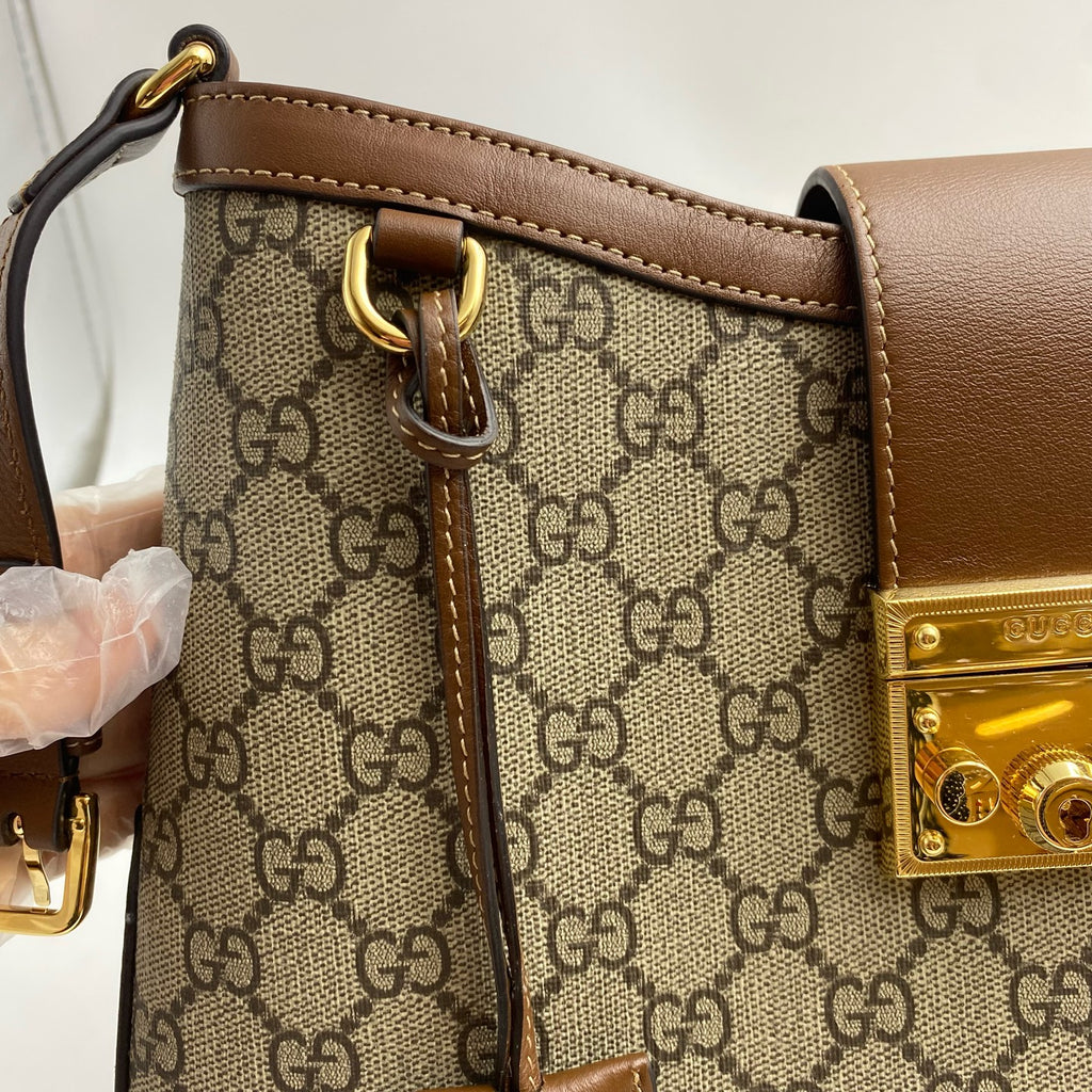 Gucci Canvas Beige Shoulder Bag