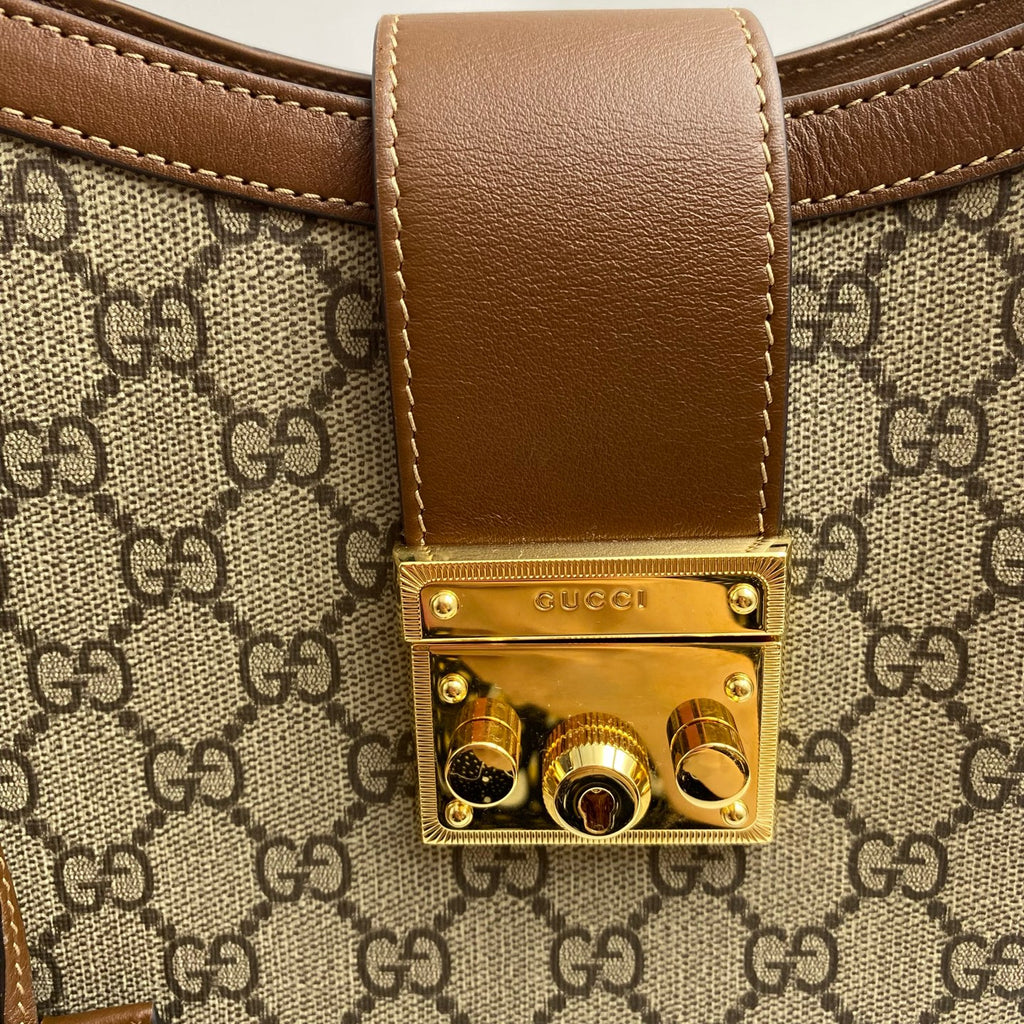 Gucci Canvas Beige Shoulder Bag