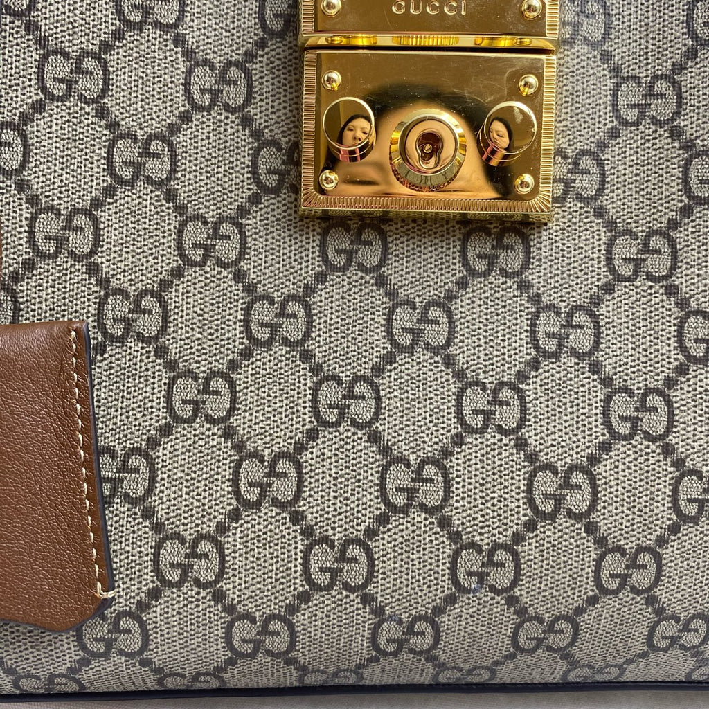 Gucci Canvas Beige Shoulder Bag