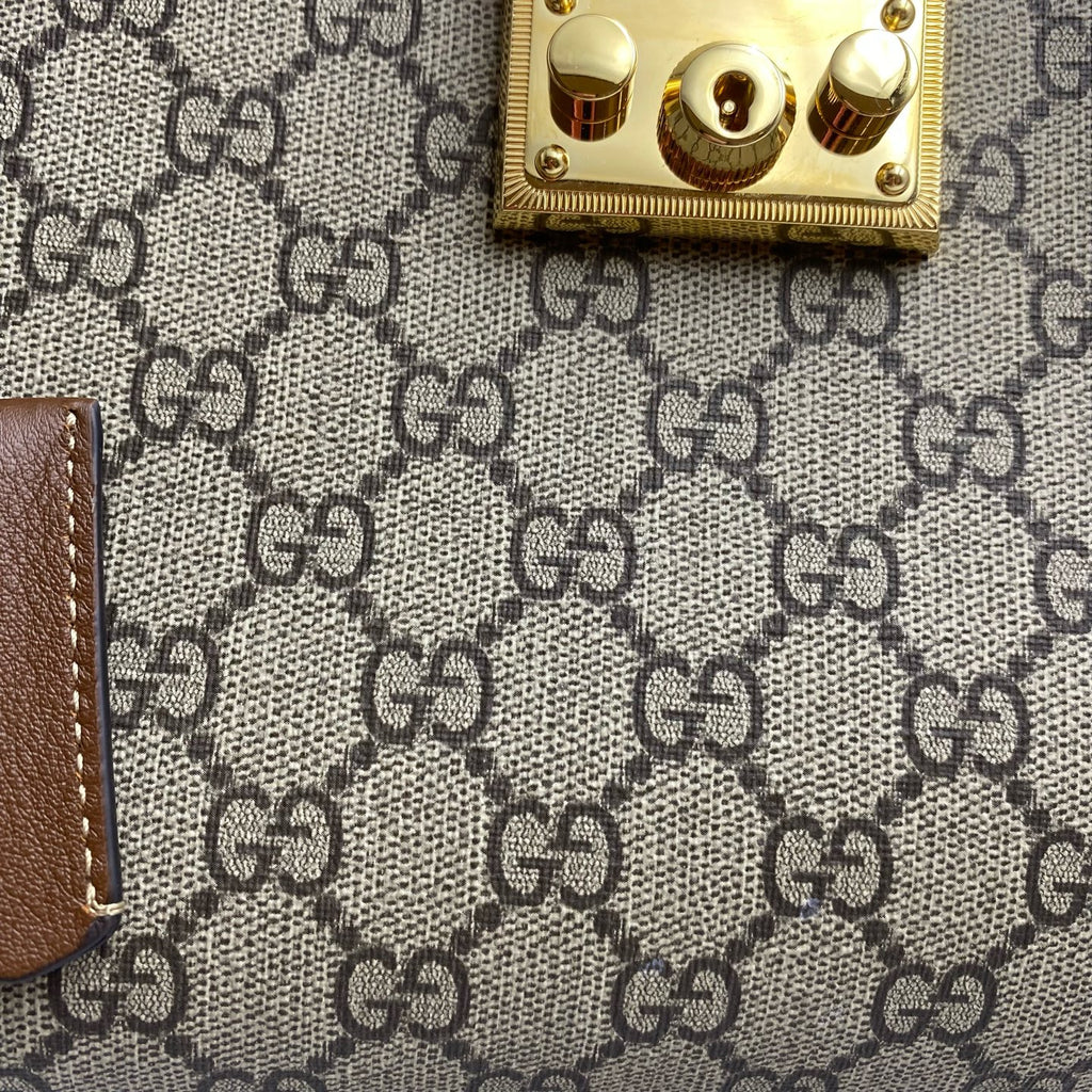 Gucci Canvas Beige Shoulder Bag