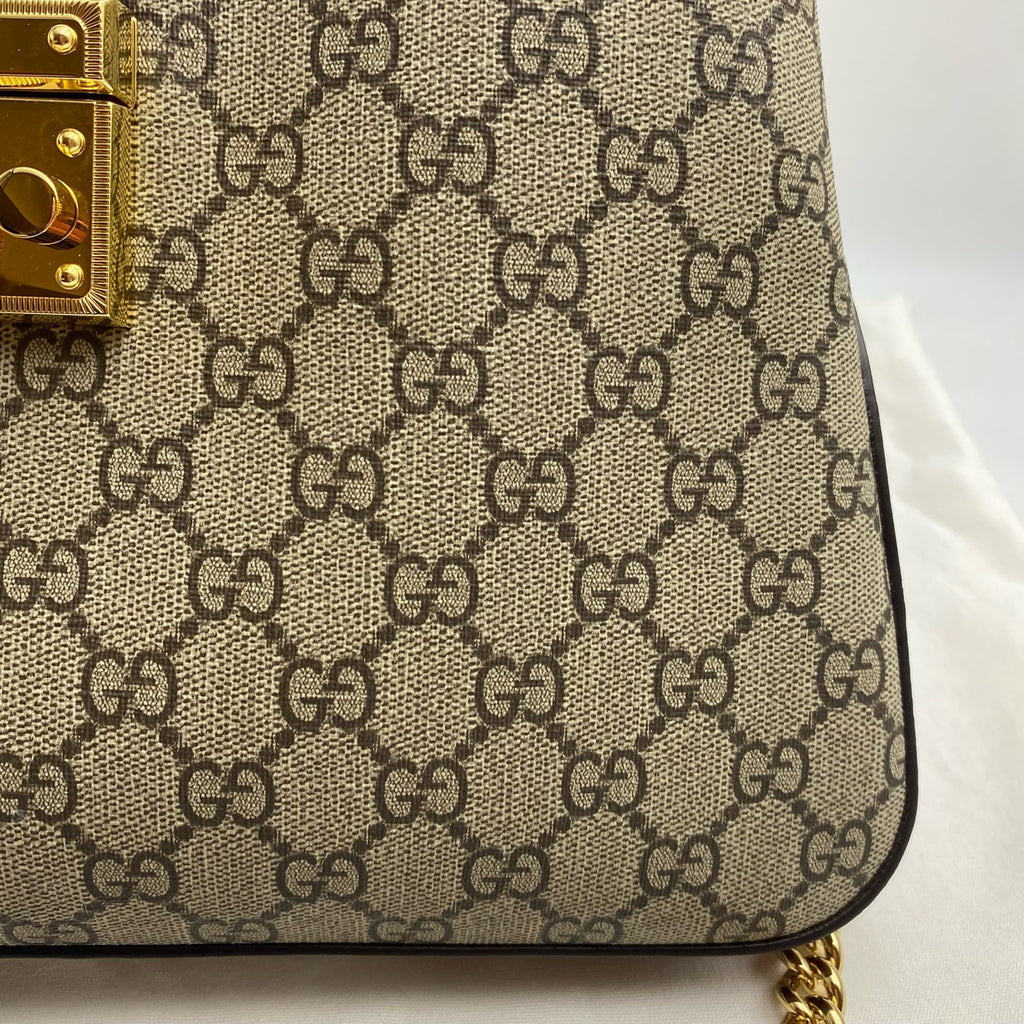 Gucci Canvas Beige Shoulder Bag