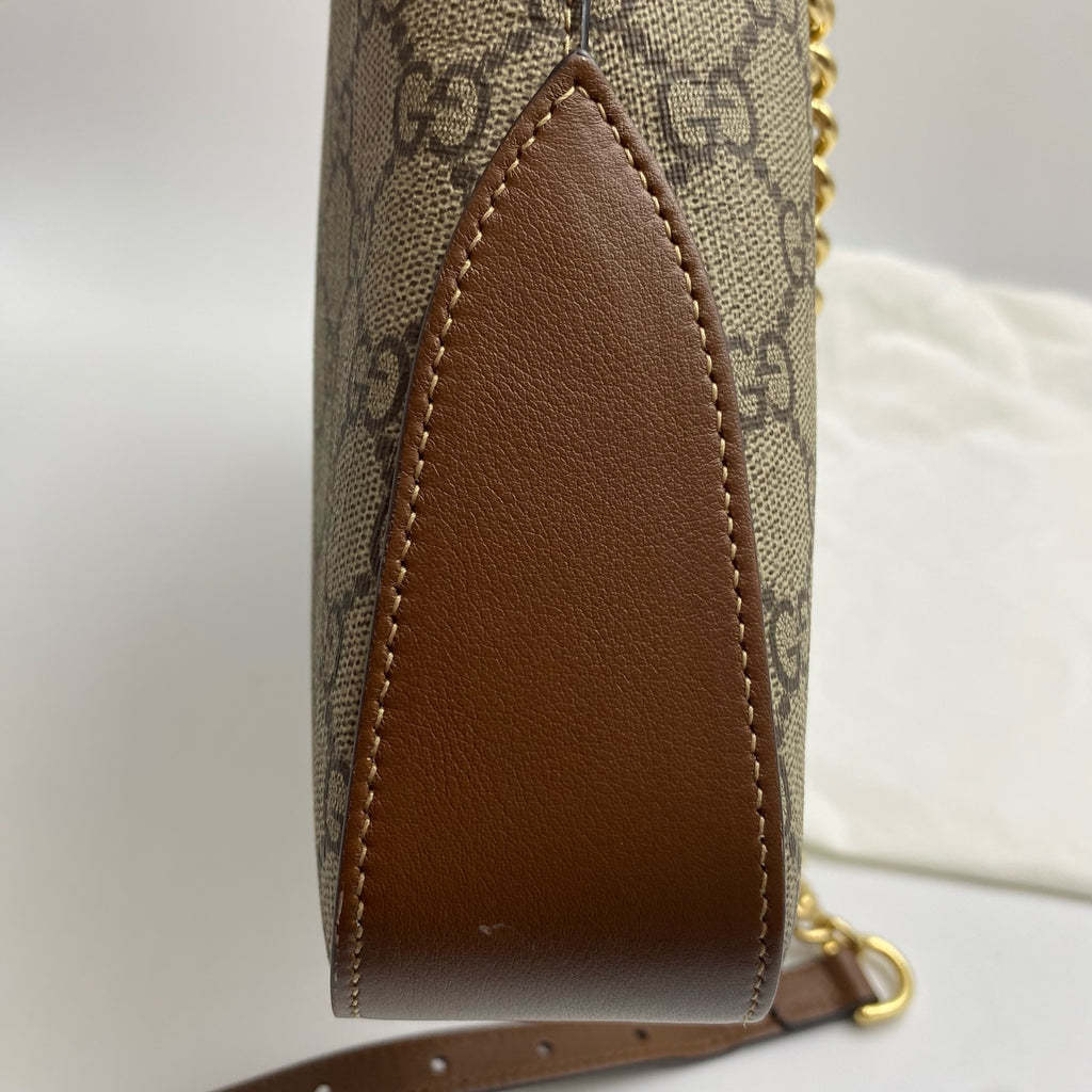 Gucci Canvas Beige Shoulder Bag
