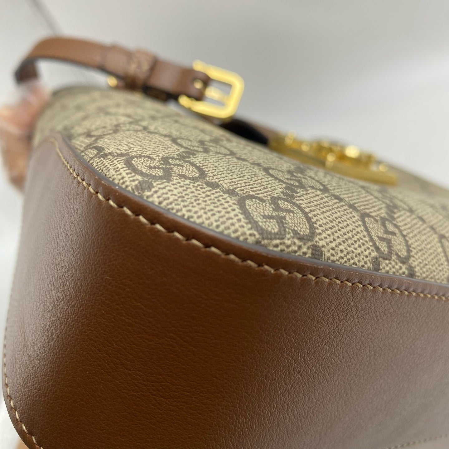 Gucci Canvas Beige Shoulder Bag