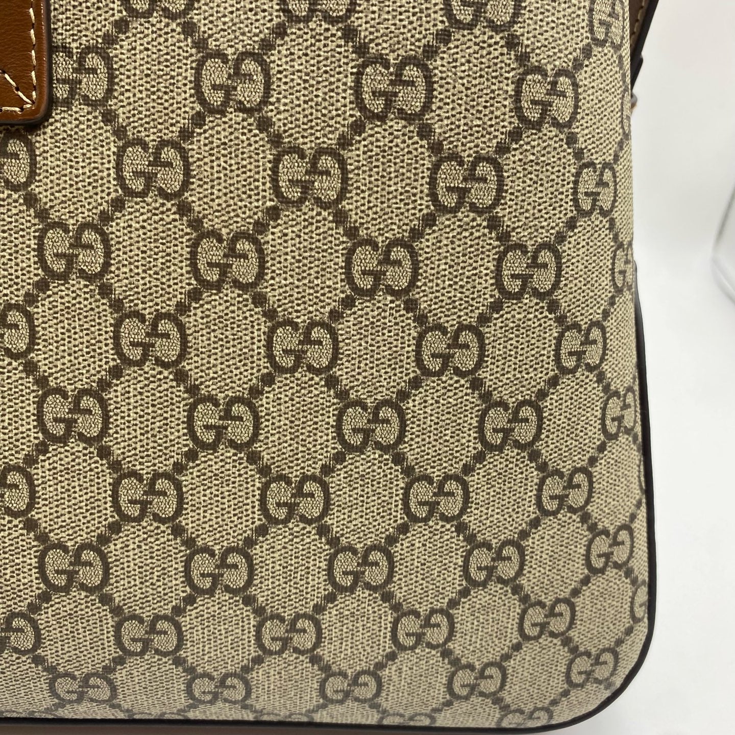 Gucci Canvas Beige Shoulder Bag