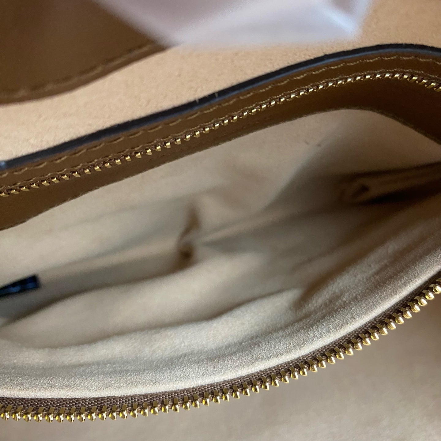 Gucci Canvas Beige Shoulder Bag