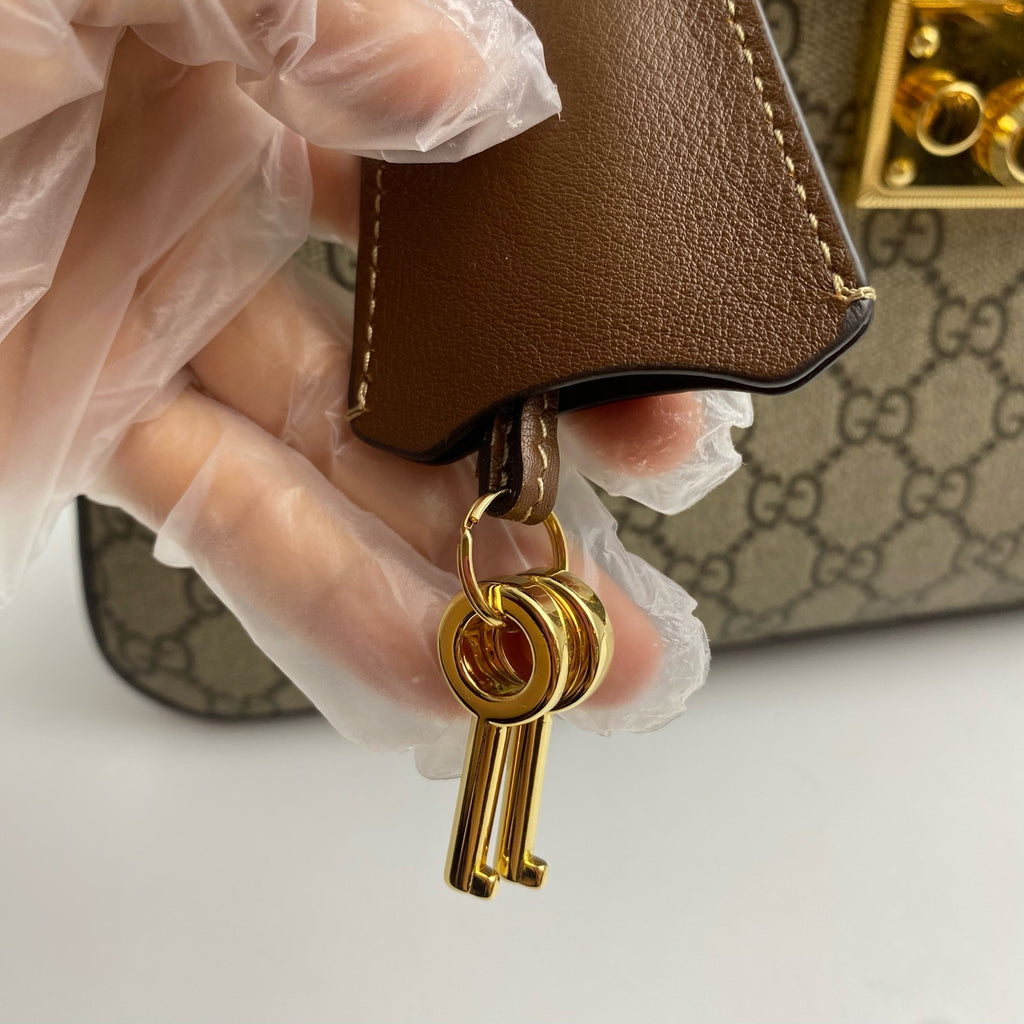 Gucci Canvas Beige Shoulder Bag