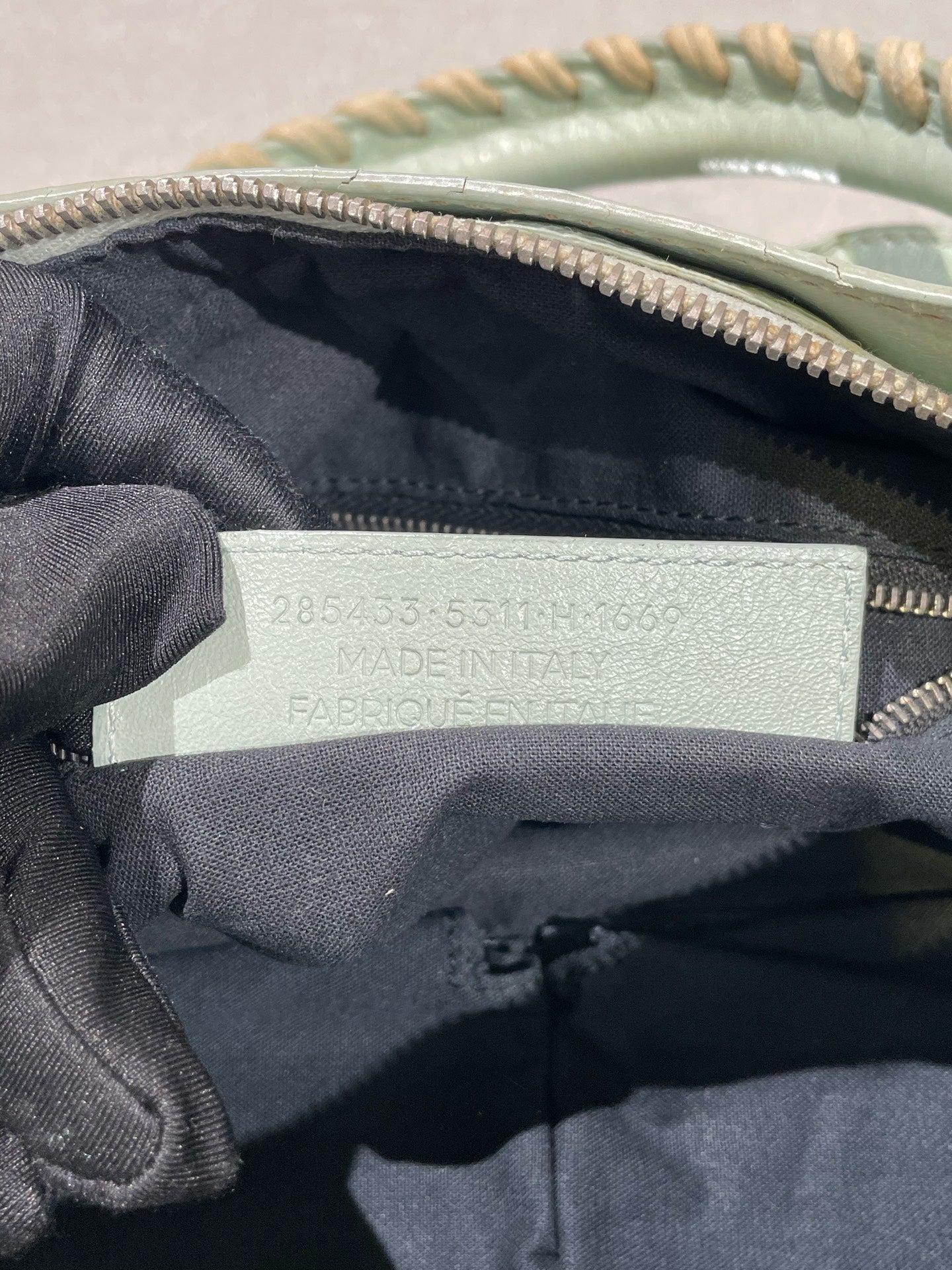 Balenciaga Women’s Metallic-Edged Handbag Green 390149-AQ41G-9670